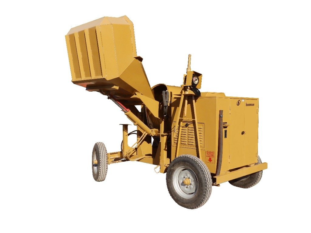 HORMIGONERA BASCULANTE Y PALA CARGADORA HC-350H 4R